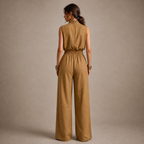 Riviera | Enterizo Caqui con Cuello Alto