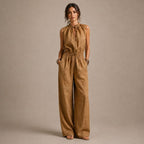 Riviera | Enterizo Caqui con Cuello Alto
